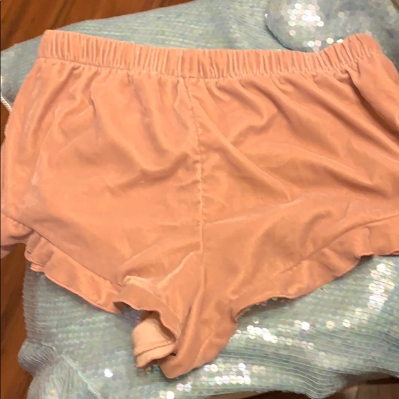 Victoria Secret Plush Shorts Sz M - Picture 3 of 3